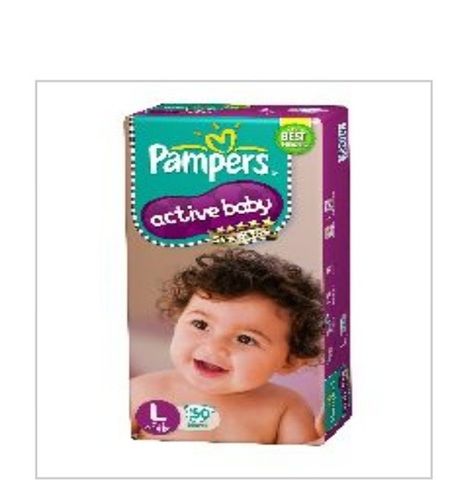 Leak Proof Baby Diapers with Soft Elastic Edges