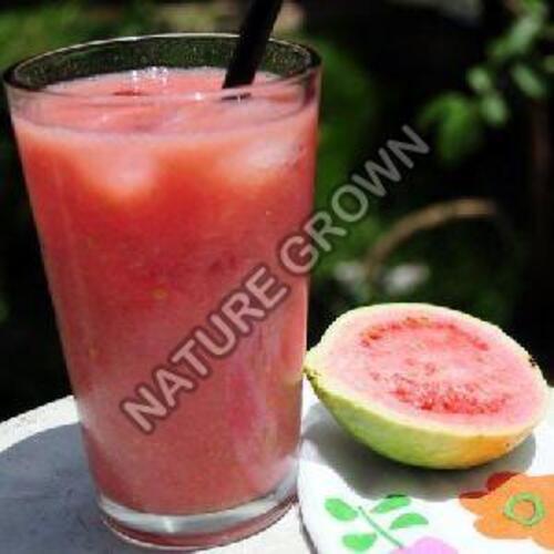 Natural Fresh Pink Guava Pulp