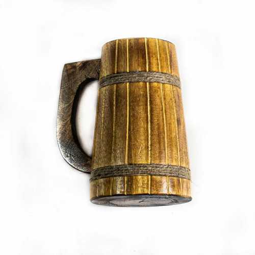 Viking Wooden Mug Handmade