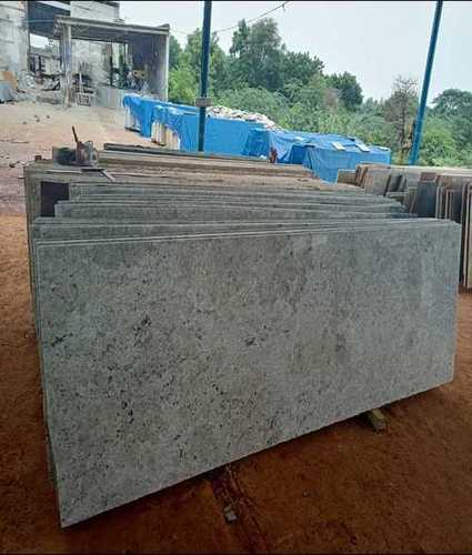 Colonial White Granite Slabs Size: Custom