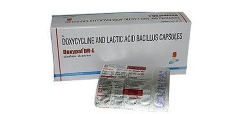 Doxycycline 100 MG And Lactic Acid Bacillus Antibiotic Capsules