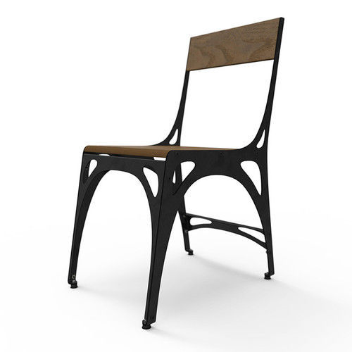 Roj Decor Exclusive Industrial Metal Dining Chair