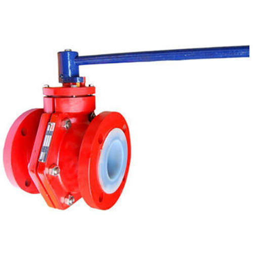 Flanged End Two Piece PFA Ball Valve