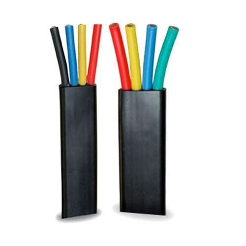 Industrial Black 4 Core Aluminium Armoured Flat Cable Conductor Material: Aluminum