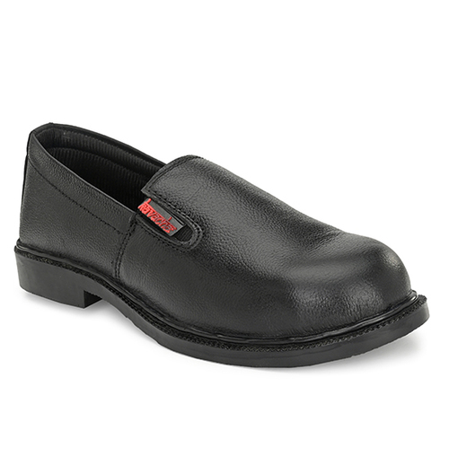 Kavacha S95 PVC Steel Toe Women Black Safety Shoes - Size: Custom | Skin Friendly, Long Life, Superior Oil & Acid Resistant, Anti Skid
