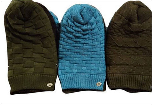 Mens Casual Wear Woolen Cap