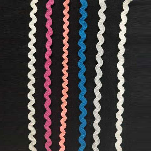 Multi Color Zig Zag Ric Rac Tape Roll