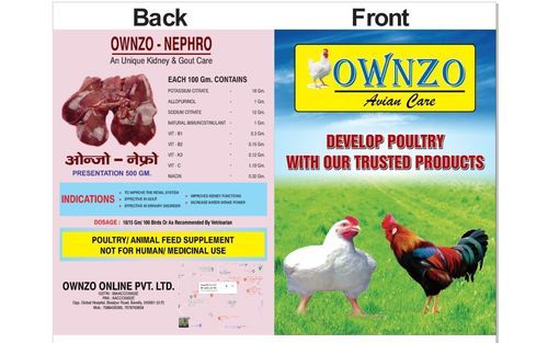 Ownzo - Nephro Poultry Kidney & Gout Care Supplement