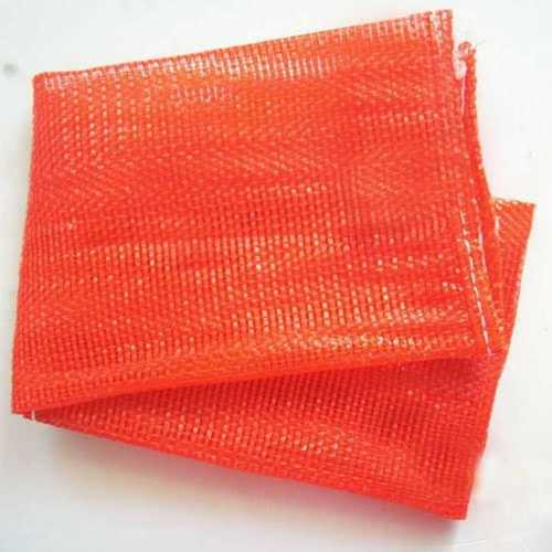 Red Plastic Leno Bags
