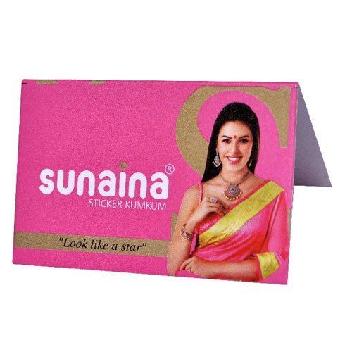 Plain Sunaina Sticker Kumkum Red Bindi