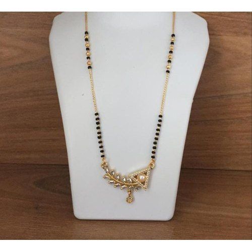 American Diamond Modern Fancy Mangalsutra Excellent