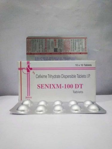 Cefixime Trihydrate 100 MG Antibiotic Dispersible Oral Tablet