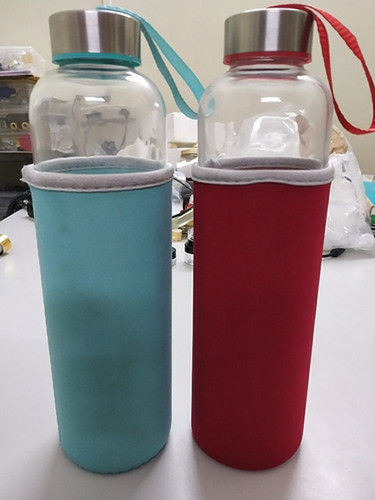 Plain Glass Water Bottle (600 Ml)