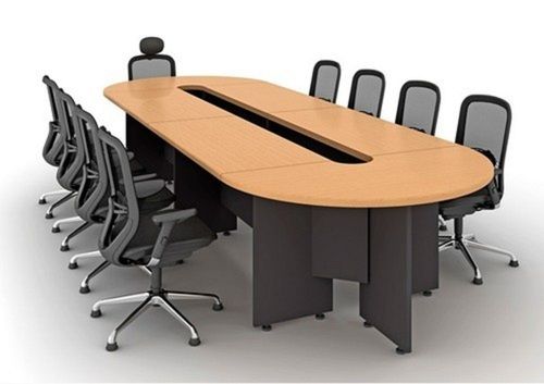 Multi Seater Indoor Wooden Office Conference Tables