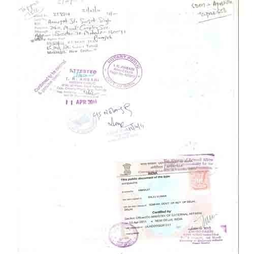 SDM and Notary Attestation Services By SHREE SAI NATH DOCUMENTATION INDIA PVT. LTD