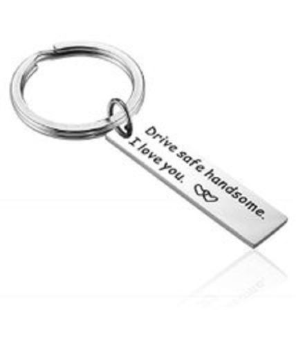 Indian Silver Color Designer Metal Keychain