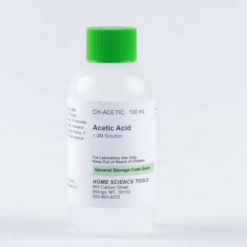 100 Ml Acetic Acid 1.0M Solution Grade: Industrial Grade