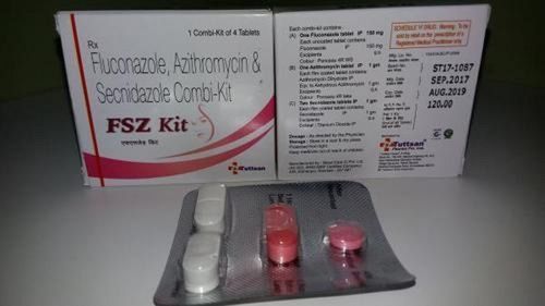 Fluconazole Azithromycin And Secnidazole Prescription Infection Treatment Tablets Expiration Date: Printed On Pack Years