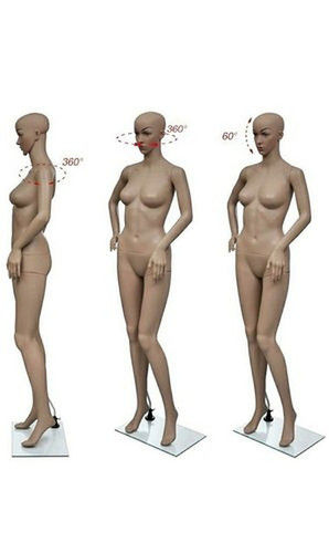 Plastic Female Standing Mannequin Age Group: Adults