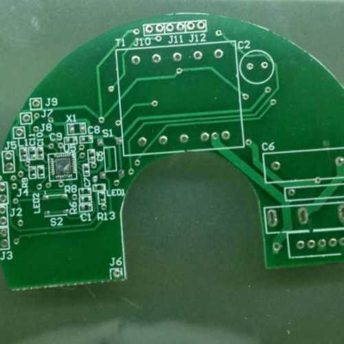 Green Single Sided Pcb Assembly