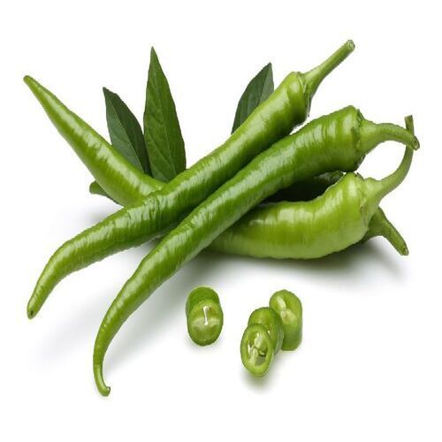 Spicy Hot Taste Healthy Organic Fresh Green Chilli