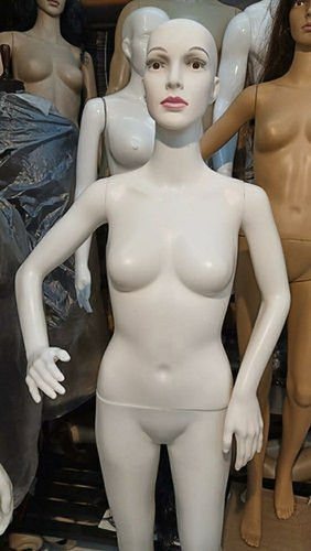 White Female Plastic Mannequin