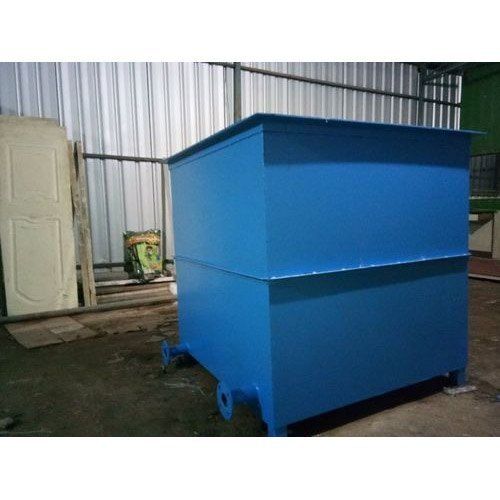 4 Ft Height With 4 Mm Wall Thickness Blue Color Frp Lining Ms Tank Capacity: 750 Liter/Day