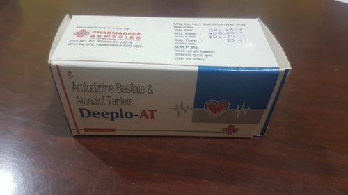एम्लोडिपाइन बेसिलेट और एटेनोलोल हाइपरटेंशन ओरल टैबलेट्स शेल्फ लाइफ: पैक इयर्स पर प्रिंटेड
