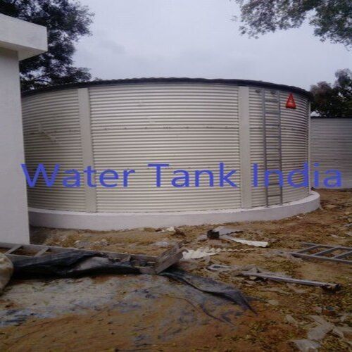 Bare White Color Zincalume Steel Made Corrugated Water Storage Tank