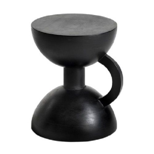 Black Color Modern Aluminum Side Table