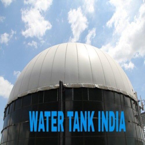 Blue And White Color Industrial Glass Lined Water Storage Steel Tank