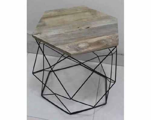 Designer Metal Wire Side Table