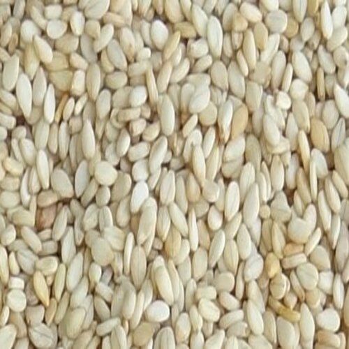 Fine Organic White Sesame Seeds - Food Grade, 100% Pure, Natural Taste | FSSAI Certified, Non Harmful, Ideal for Cooking and Human Consumption, Store in Cool and Dry Place