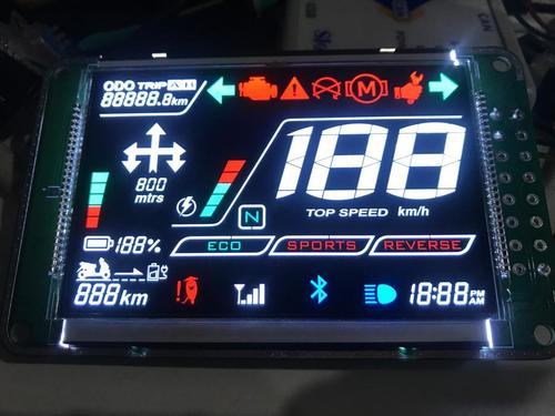 ऑटोमोटिव 2 व्हीलर और 3 व्हीलर के लिए Hmi क्लस्टर