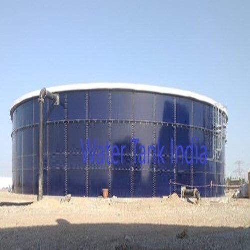 Made From Glass Lined Steel Material Multipurpose Circular Shaped Glass Lined Steel Storage Tank Application: Water Storing