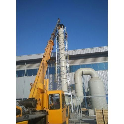 Multi Industrial Place Usable Aluminium Filter Enabled Frp Industrial Chimney