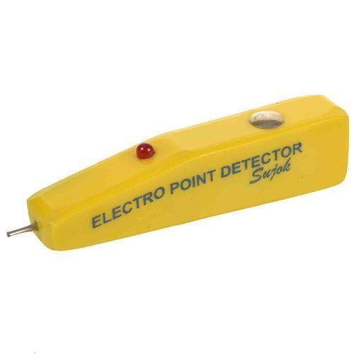  पीवीसी एक्यूप्रेशर इलेक्ट्रो पॉइंट डिटेक्टर, हाई क्वालिटी, हार्ड टेक्सचर, त्वचा के अनुकूल, पीला रंग 