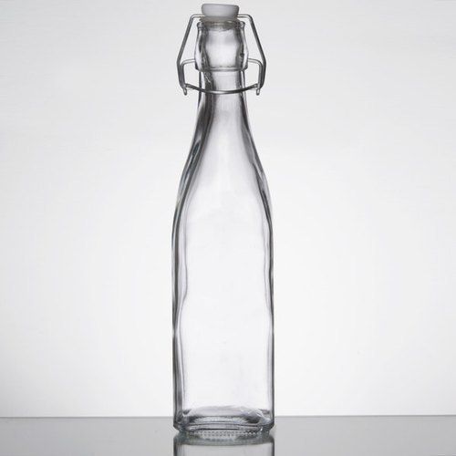  पुन: प्रयोज्य कांच की पानी की बोतल (1000 मिलीलीटर) 