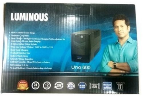 Black Three Phase Uno 600 Offline Ups