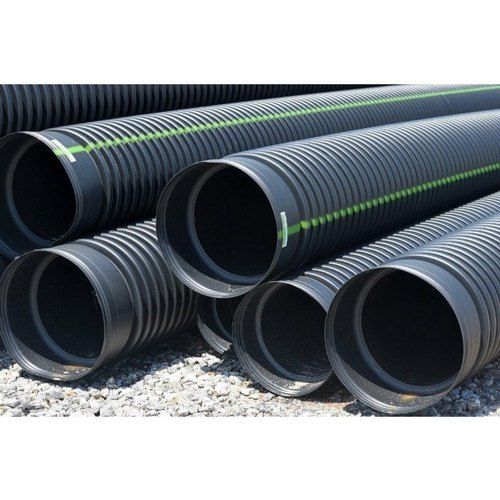 Black 6 Meter Long 170 Mm Diameter Hdpe Double Wall Corrugated Sewarage Pipe