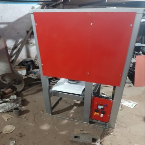 Red Heavy Model Ms Single Die Paper Plate Making Machine