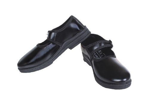 Leather Buckle Shoes For School Girls, A Grade Quality, Shiny Look, Comfortable Experience, Good Texture, Skin Friendly, Easy To Walk, Black Color