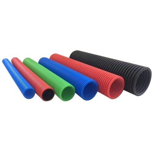 Available In All Colors Multicolor Defectless And Durable Double Wall Hdpe Corrugated Pipes