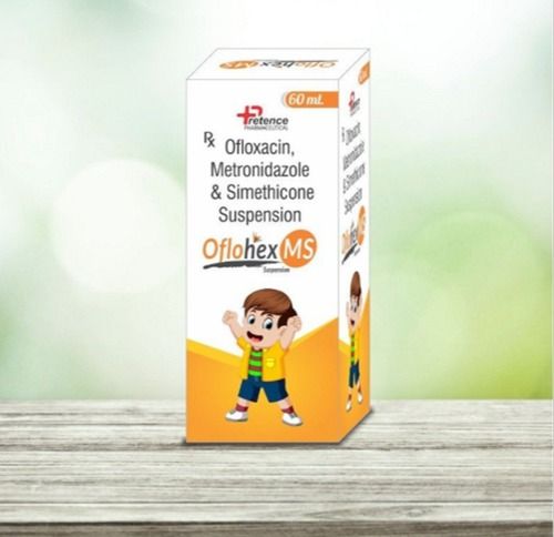 Ofloxacin Metronidazole And Simethicone Diarrhea Relief Pediatric Oral Suspension