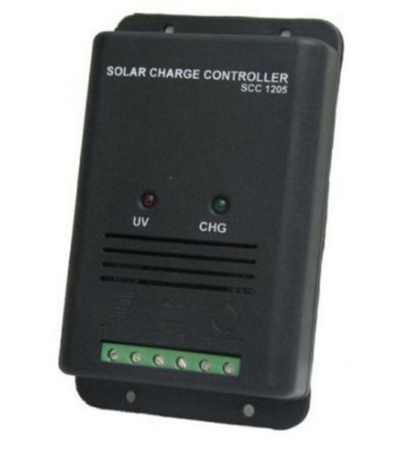 Black Portable Solar Charger Controller