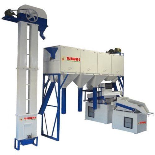 Automatic Three Phase Powder Coated Multi Purpose Grain Seed Cleaning Machine