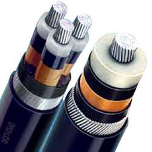 Armoured Type Round Shape Industrial 11 Kv 3 Core Hight Tension Cables Application: Construction