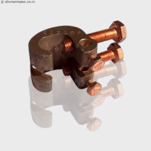 Metal Copper Alloy Rebar Clamp With Stainless Steel Bolt