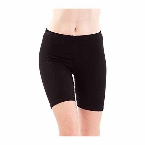 Ladies Plain Cotton Black Half Tights for Under Skirt and Yoga