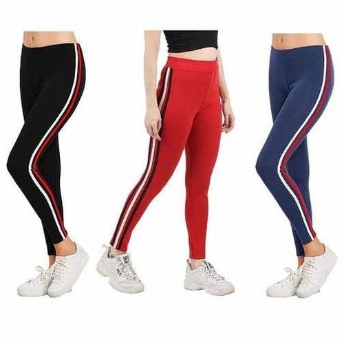 Ladies Plain Perfect Fit Cotton Jogger Pant